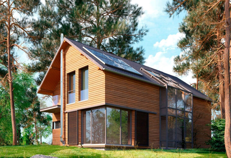 طراحی ویلای کنگان