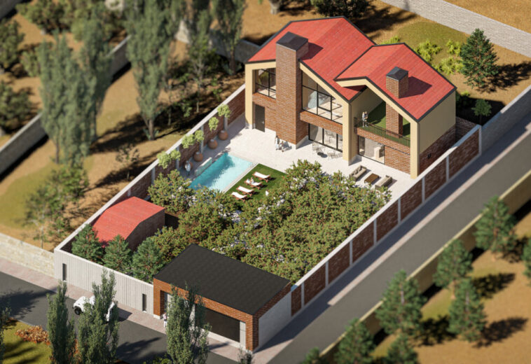 طراحی ویلا در کاشان