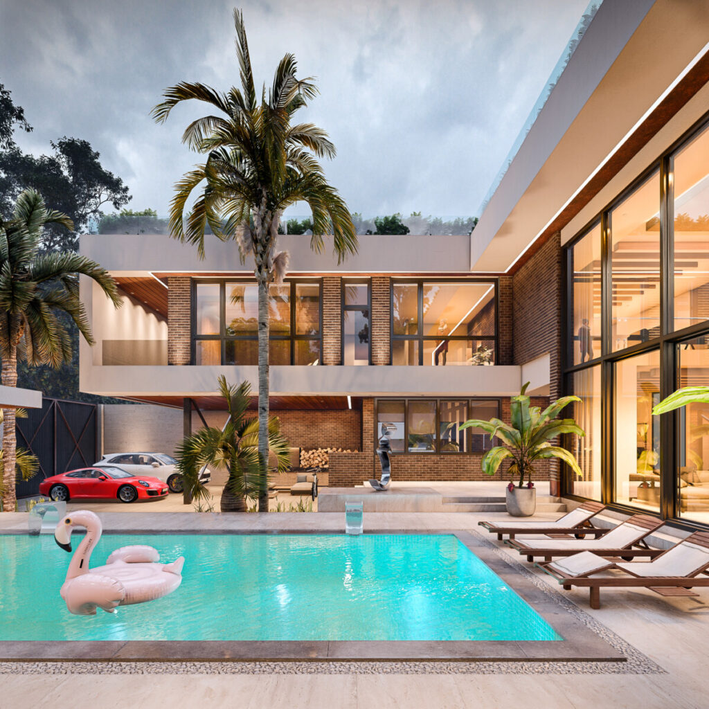 هیچ - طراحی ویلا