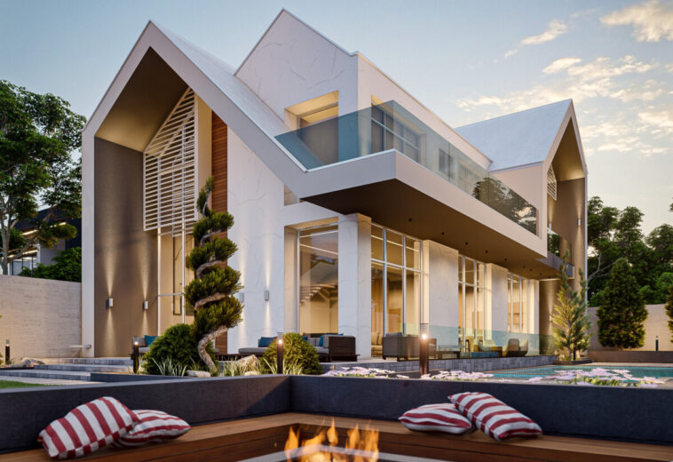 برفی – طراحی ویلا