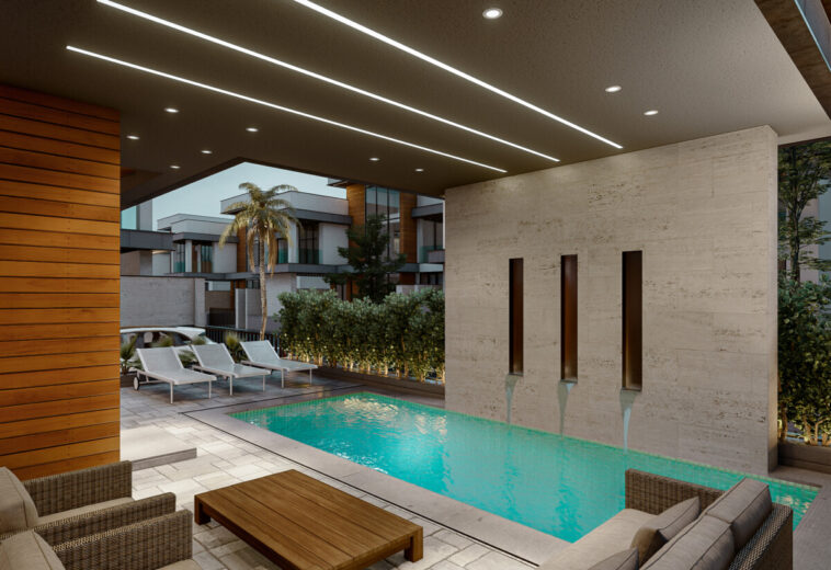 طراحی ویلا مدرن آنلاین سراسر دنیا