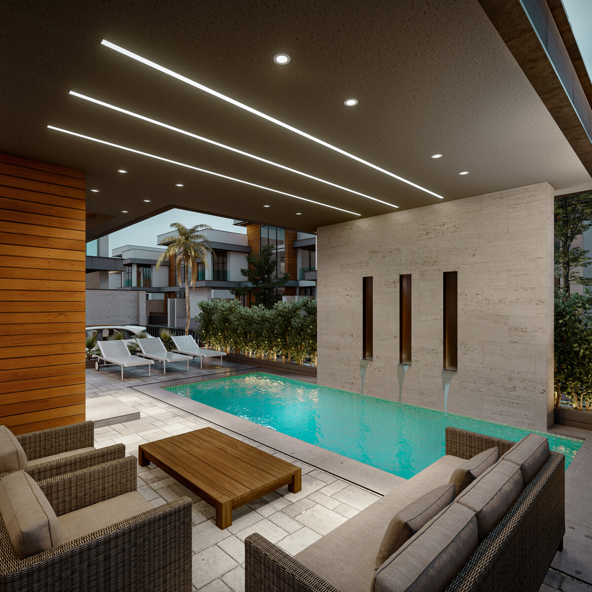 طراحی ویلا مدرن آنلاین سراسر دنیا