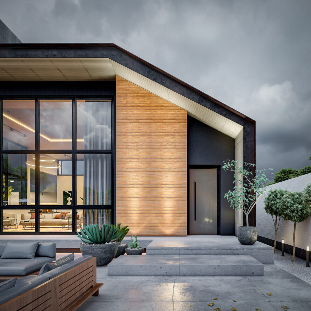 مرکب - طراحی ویلا